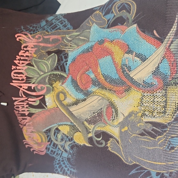 [L] Christian Audigier brown tunic - Picture 7 of 8